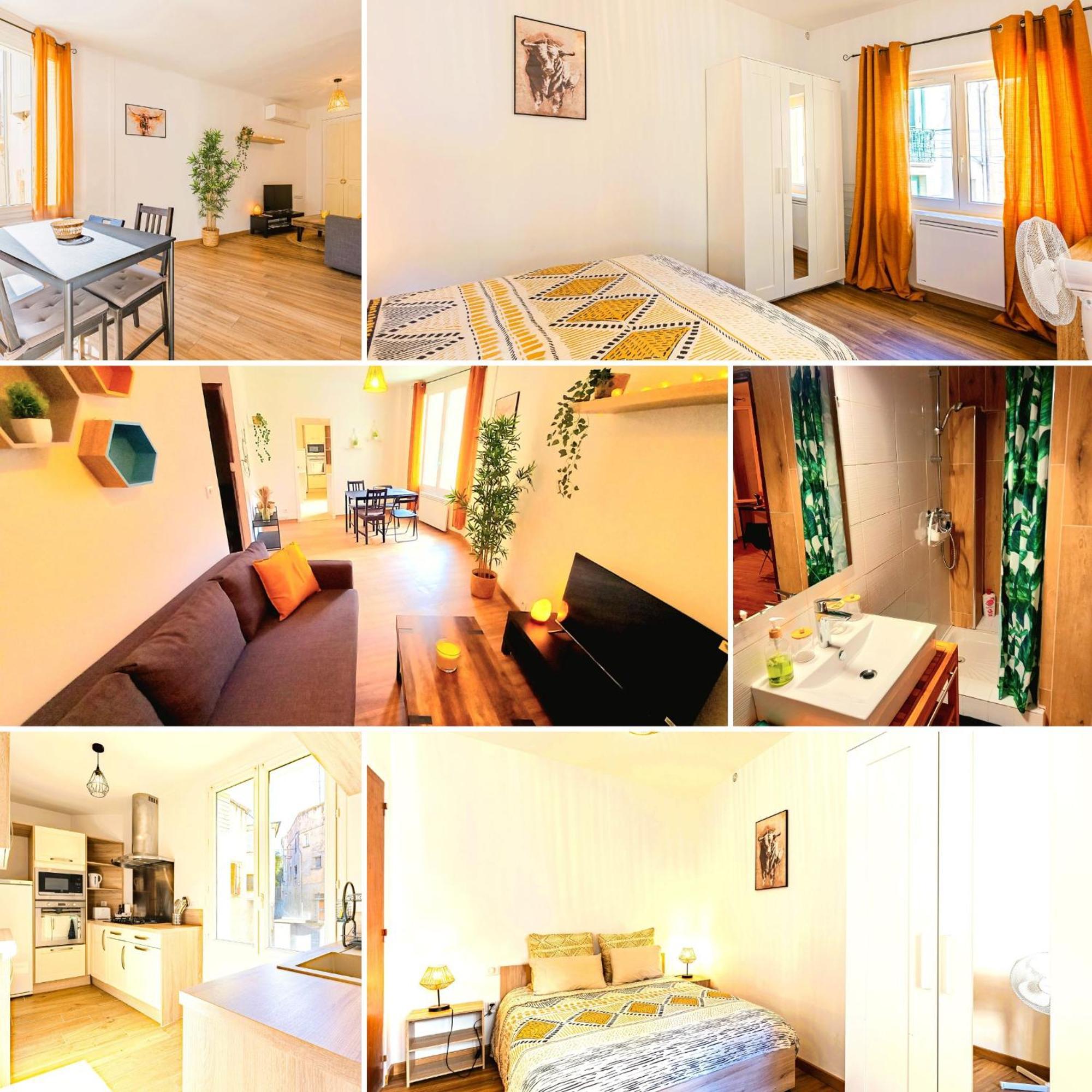 T2 Halles & Cathedrale - Centre Historique - Clim - Wifi - Free Parking Sur Demande Apartment *